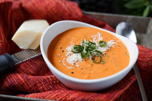 Quick and Easy Creamy Tomato Basil Soup